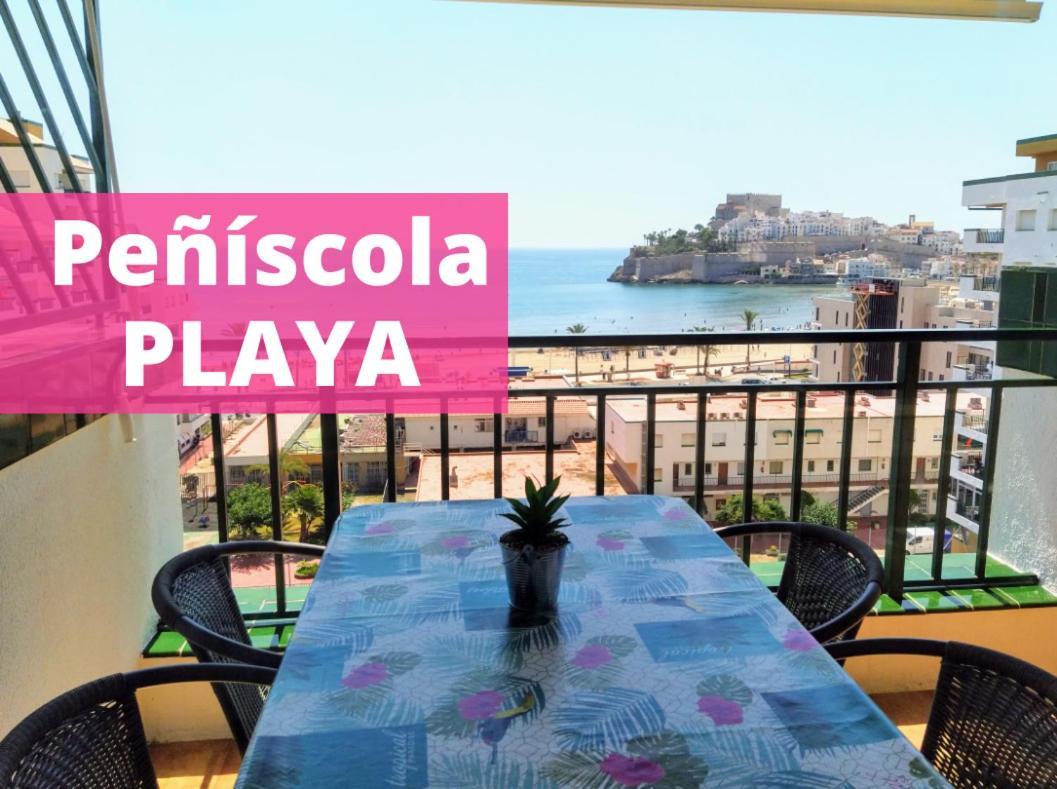 NEW! PEÑÍSCOLA PLAYA 1a LINEA Peníscola Exterior foto